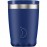 Chillys Bottles - Coffee Cup Blue Matte 340ml