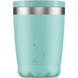 Chillys Bottles - Coffee Cup Pastel Green 340ml