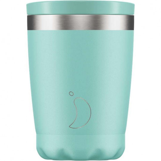 Chillys Bottles - Coffee Cup Pastel Green 340ml Chillys Bottles - Coffee Cup Pastel Green 340ml