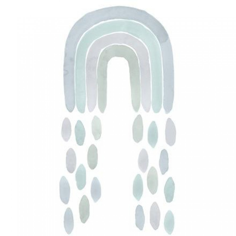 Tresxics - Αυτοκόλλητα Τοίχου Rainbow Blue