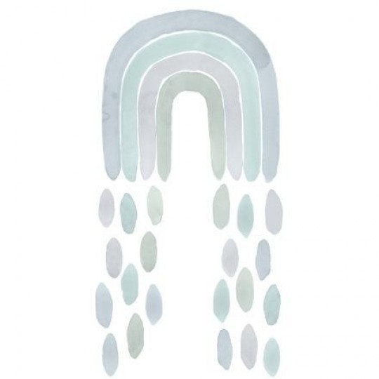 Tresxics - Αυτοκόλλητα Τοίχου Rainbow Blue