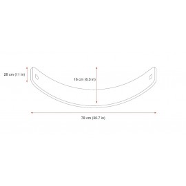 Curve Lab - Ξύλινη Σανίδα Ισορροπίας Major Arc Curve Lab - Ξύλινη Σανίδα Ισορροπίας Major Arc