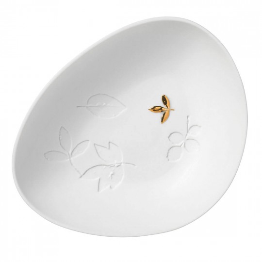 Raeder - Πορσελάνινο Διακοσμητικό Πιατάκι "Gold Leaf"