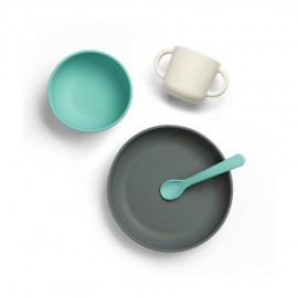 Ekobo - Σετ Φαγητού Σιλικόνης Lagoon