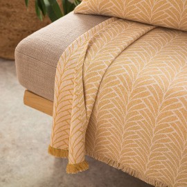 Gofis Home - Ριχτάρι Seashell 180x310cm Mustard 223/04 Gofis Home - Ριχτάρι Seashell 180x310cm Mustard 223/04