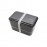 Takenaka - Bento Bite Box Dual Black Pepper Από Ανακυκλωμένο PET 17,2 x 10,9 x 10,6 cm