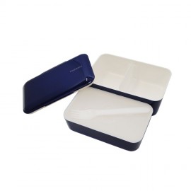 Takenaka - Bento Bite Box Dual Blue Orchid Από Ανακυκλωμένο PET 17,2 x 10,9 x 10,6 cm Takenaka - Bento Bite Box Dual Blue Orchid Από Ανακυκλωμένο PET 17,2 x 10,9 x 10,6 cm
