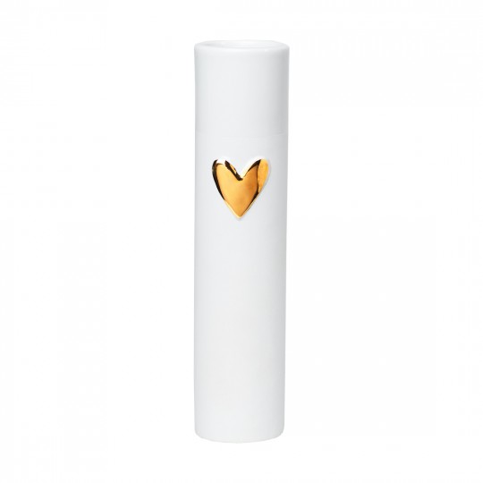 Raeder - Μικρό Βάζο Πορσελάνης "Love" Gold