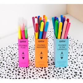 Omy - Μαρκαδόροι Διπλής Όψης 16τμχ "Magical Felt Pens" Omy - Μαρκαδόροι Διπλής Όψης 16τμχ "Magical Felt Pens"