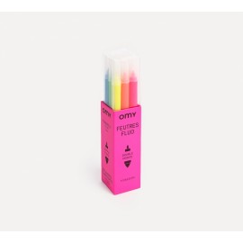 Omy - Μαρκαδόροι 9τμχ Neon