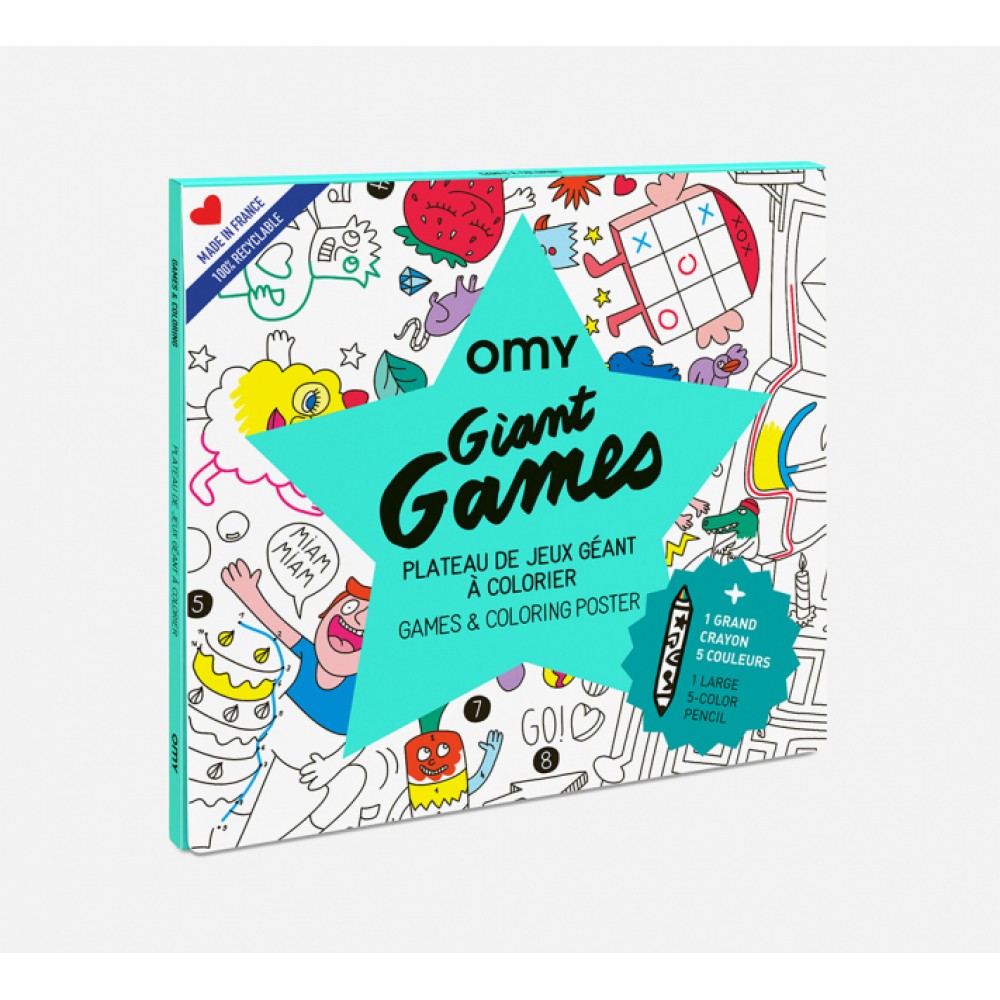 Omy - Αφίσα Γίγας Για Ζωγραφική Giant Games