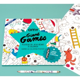 Omy - Αφίσα Γίγας Για Ζωγραφική Giant Games