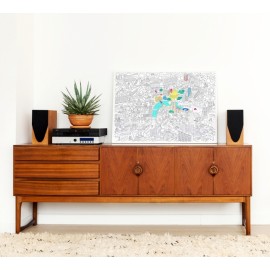 Omy - Αφίσα Γίγας Για Ζωγραφική London