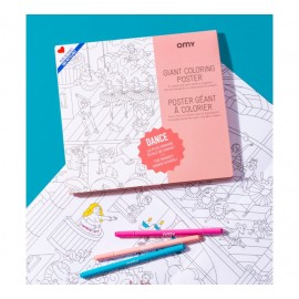 Omy - Αφίσα Γίγας Για Ζωγραφική Dance