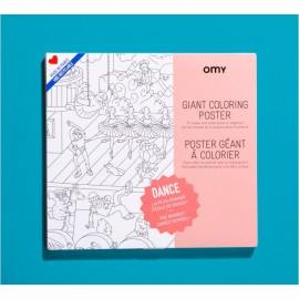 Omy - Αφίσα Γίγας Για Ζωγραφική Dance