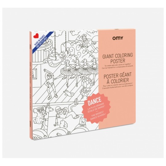 Omy - Αφίσα Γίγας Για Ζωγραφική Dance