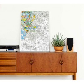 Omy - Αφίσα Γίγας Για Ζωγραφική Greece