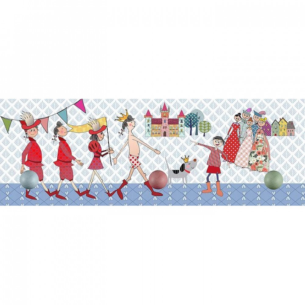 Colourbox - Ξύλινη Κρεμάστρα Τοίχου "Τα Καινούργια Ρούχα Του Βασιλιά"