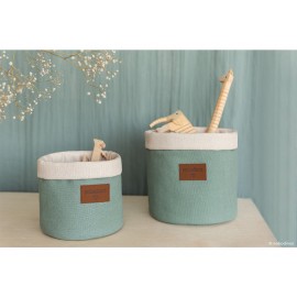 Nobodinoz - Καλάθι Αποθήκευσης Tango Eden Green Small