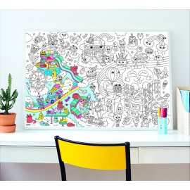 Omy - Αφίσα Γίγας Για Ζωγραφική Kawaii