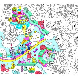 Omy - Αφίσα Γίγας Για Ζωγραφική Kawaii