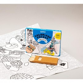 Omy - Αφίσα Μίνι Με Ξυλομπογιές Atlas