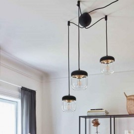 Umage - Φωτιστικό Οροφής Acorn Black - Polished Brass