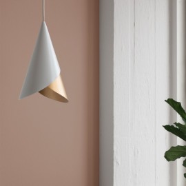 Umage - Φωτιστικό Οροφής Cornet White Brass