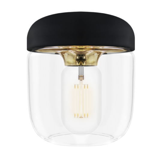 Umage - Φωτιστικό Οροφής Acorn Black - Polished Brass