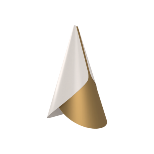 Umage - Φωτιστικό Οροφής Cornet White Brass