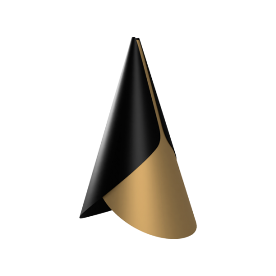 Umage - Φωτιστικό Οροφής Cornet Black Brass