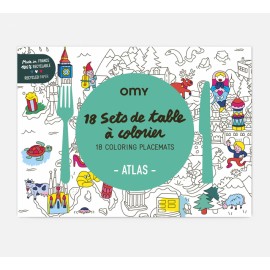 Omy - Σουπλά Ζωγραφικής Atlas