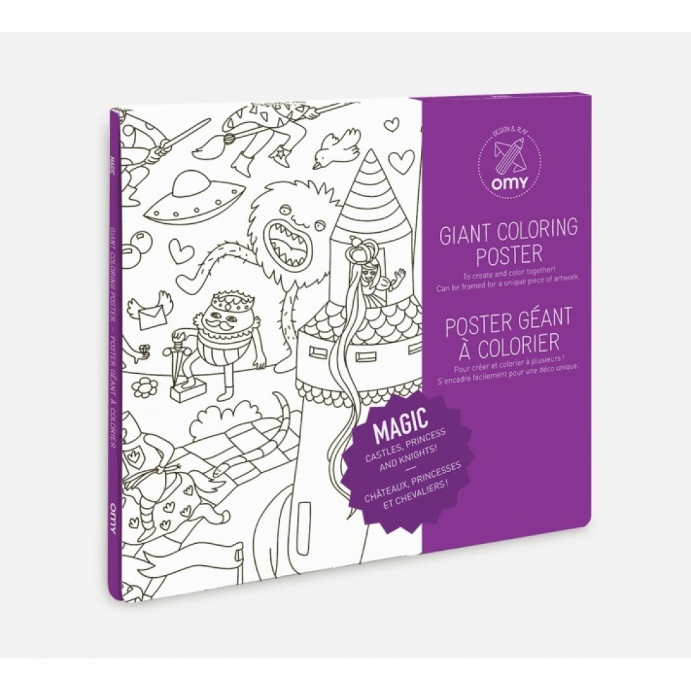 Omy - Αφίσα Γίγας Για Ζωγραφική Magic