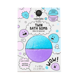 Nailmatic - Bath Bomb Duo Γαλάζιο/Λιλά