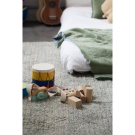 Lorena Canals  - Χαλί Δωματίου Διπλής Όψης Twin Vintage Blue 120x160cm