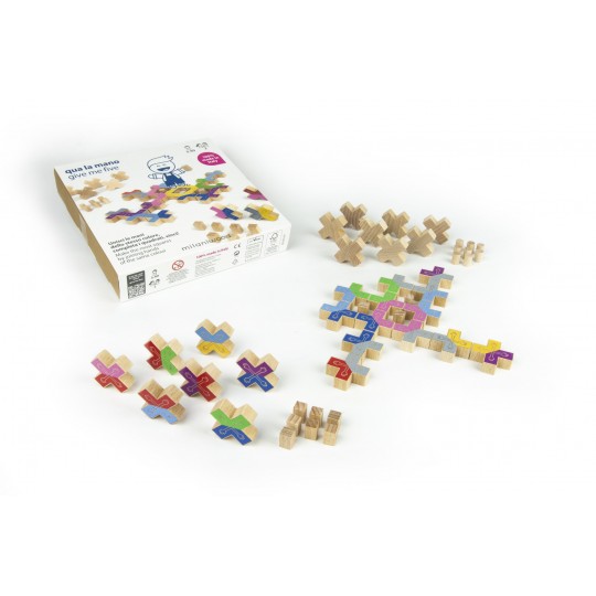 Milaniwood - Ξύλινo Επιτραπέζιο Παιχνίδι "Give Me Five" 