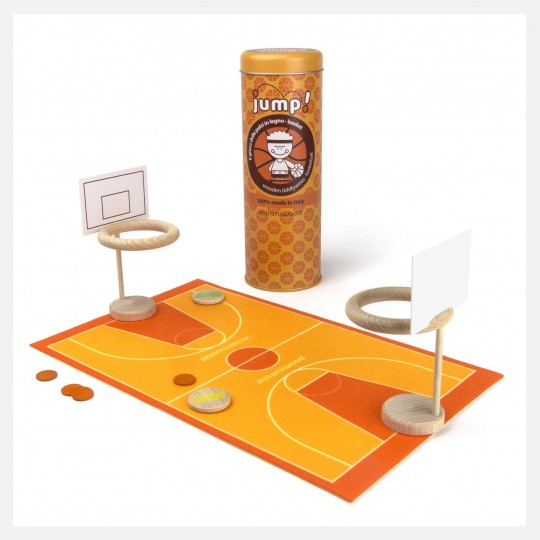 Milaniwood - Ξύλινo Επιτραπέζιο Παιχνίδι "Μπάσκετ" 