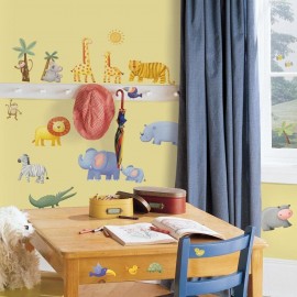 Roommates - Αυτοκόλλητα Τοίχου "Jungle Adventure"