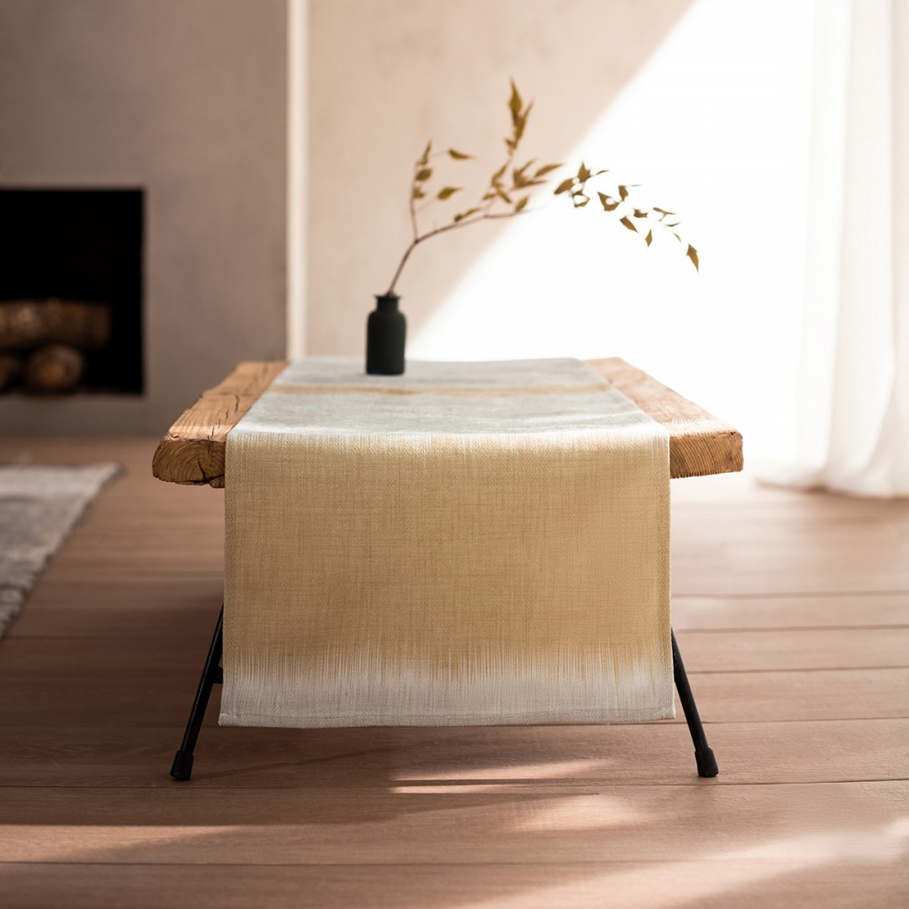 Gofis Home - Runner Lisse 40x160cm Μουσταρδί 376/04