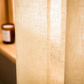 Gofis Home - Κουρτίνα Με Τρουκς Combe 140x280cm Gold Beige 502/04