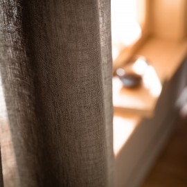 Gofis Home - Κουρτίνα Με Τρουκς Combe 140x280cm Χακί 502/07