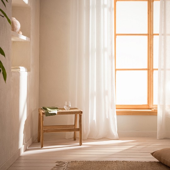 Gofis Home - Κουρτίνα Με Τρουκς Combe 140x280cm Off White 502/05