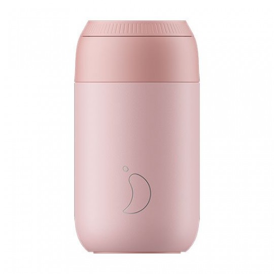Chillys Bottles - Coffee Cup Series 2 Blush Pink 340ml Chillys Bottles - Coffee Cup Series 2 Blush Pink 340ml