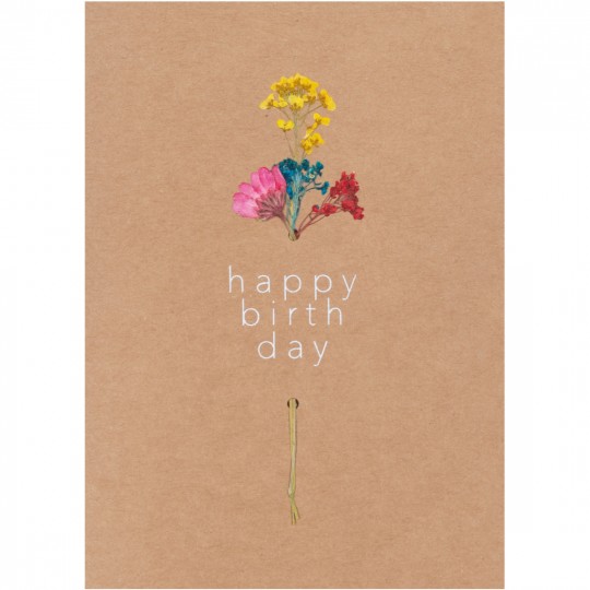 Raeder - Ευχετήρια Τρίπτυχη Κάρτα "Heyday Happy Birthday" 