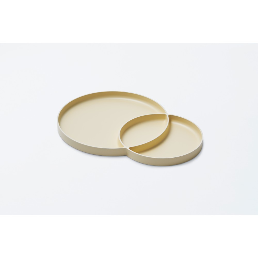 Takenaka - Πιάτο Με Χώρισμα Light Yellow