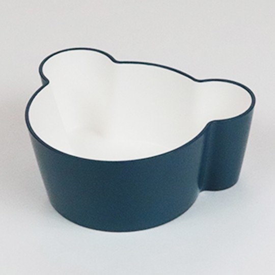 Takenaka- Μπολ Φαγητού Με Καπάκι Σιλικόνης Bear Navy
