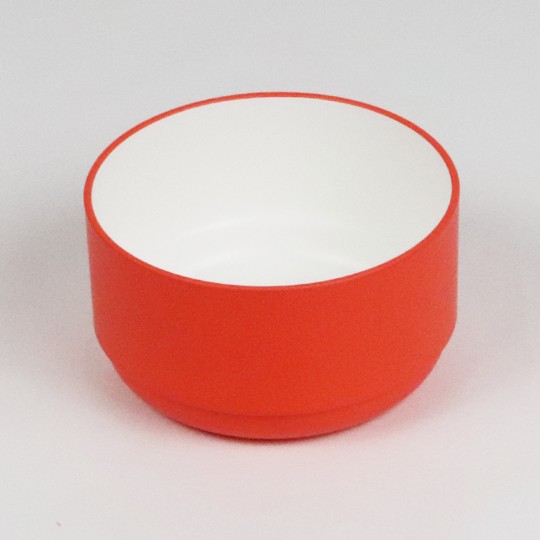 Takenaka - Μπολ Φαγητού Με Καπάκι Σιλικόνης Orange