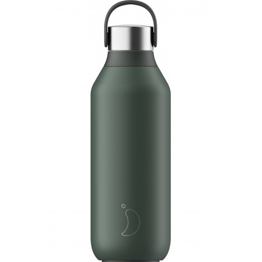 Chillys Bottles - Μπουκάλι Θερμός Series 2 Pine Green 500ml Chillys Bottles - Μπουκάλι Θερμός Series 2 Pine Green 500ml