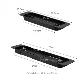 Yamazaki - Επεκτάσιμη Βάση Αποθήκευσης Μπανιέρας BK
