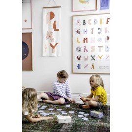 Paper Collective - Αφίσα 50x70 Alphabet Spaghetti